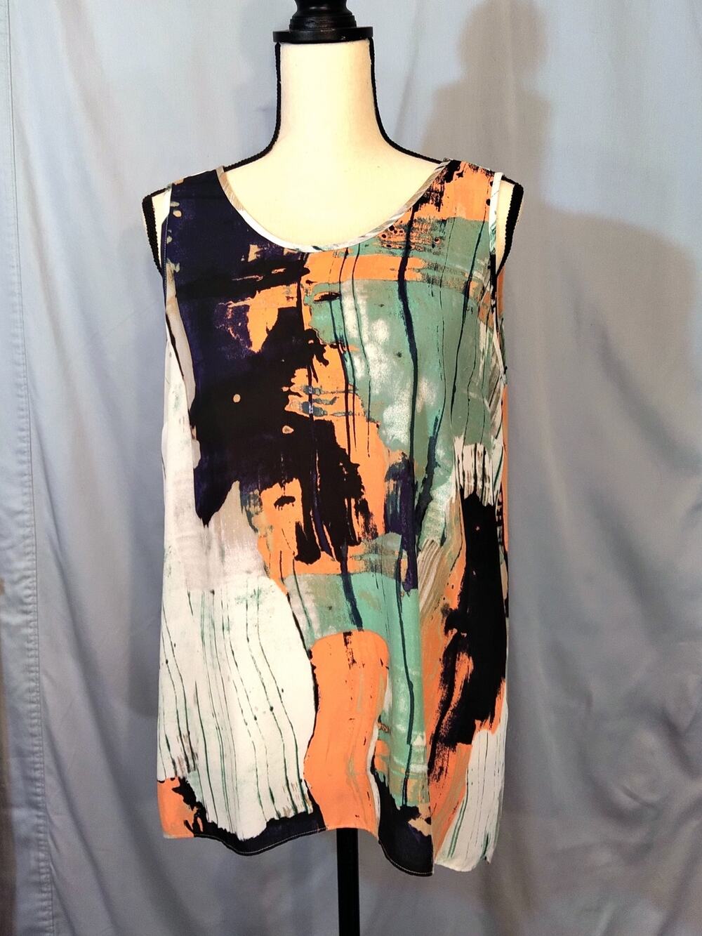 Mossimo Abstract Pastel Tank top